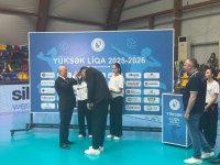 “Xilasedici" komandası voleybol üzrə Azərbaycan çempionu olub (FOTO)