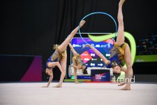 Bədii gimnastika üzrə keçirilən Dünya kubokuna yekun vuruldu (FOTO)