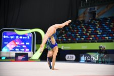 Bədii gimnastika üzrə keçirilən Dünya kubokuna yekun vuruldu (FOTO)