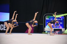 Bədii gimnastika üzrə keçirilən Dünya kubokuna yekun vuruldu (FOTO)