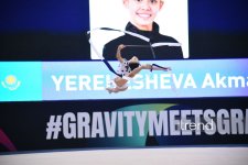 Bədii gimnastika üzrə keçirilən Dünya kubokuna yekun vuruldu (FOTO)