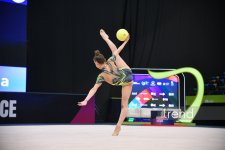 Bədii gimnastika üzrə keçirilən Dünya kubokuna yekun vuruldu (FOTO)