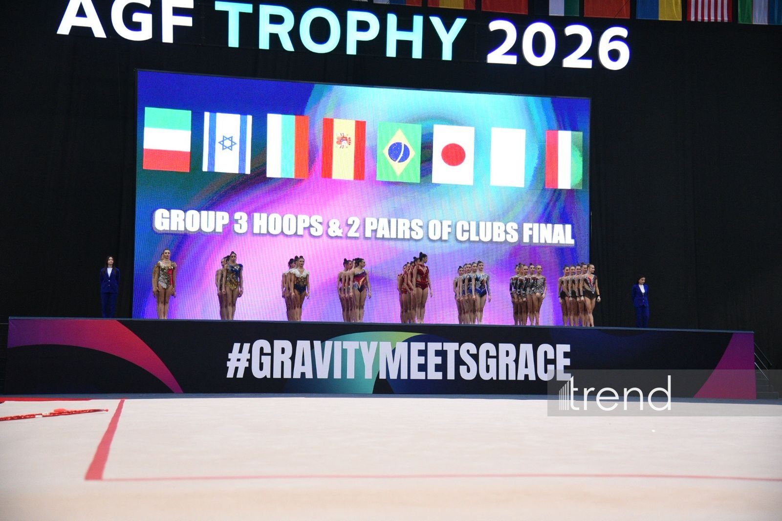 Bədii gimnastika üzrə keçirilən Dünya kubokuna yekun vuruldu (FOTO)