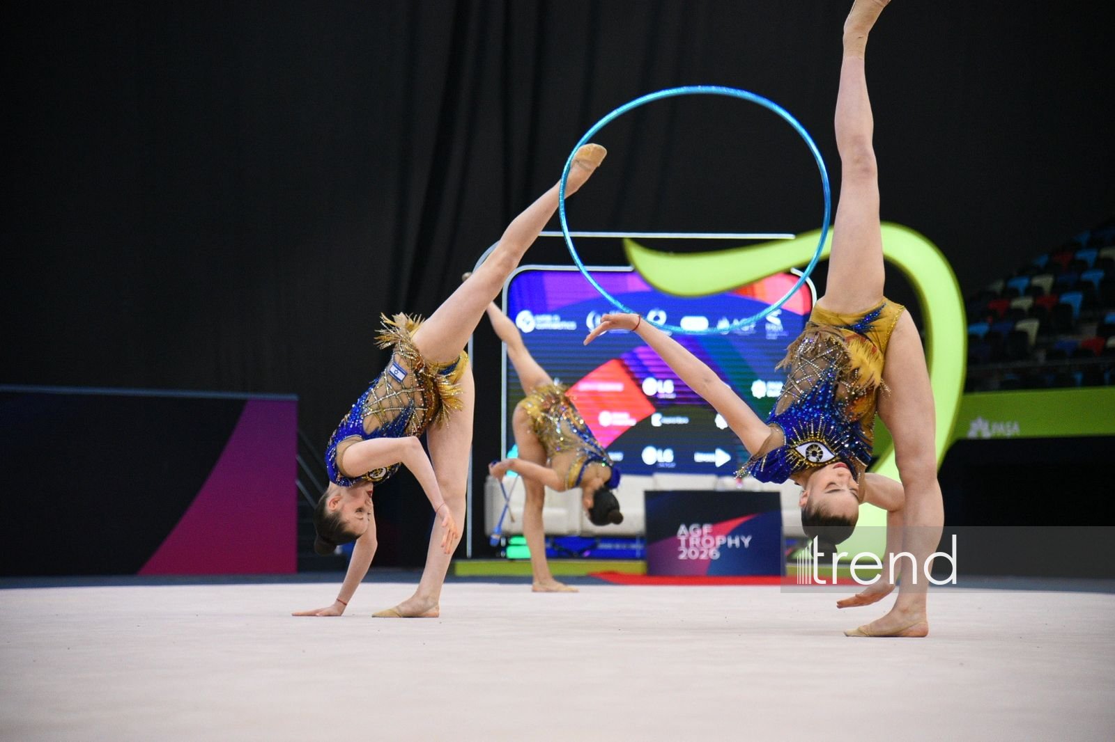 Bədii gimnastika üzrə keçirilən Dünya kubokuna yekun vuruldu (FOTO)