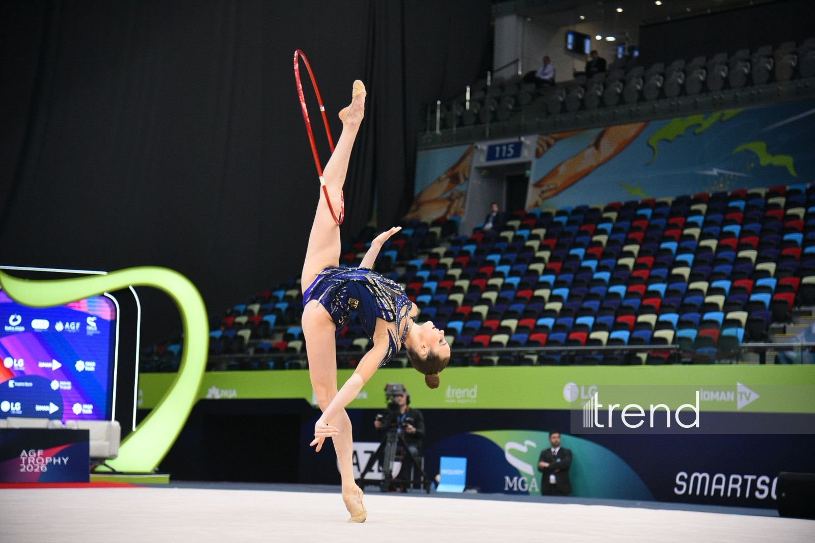 Bədii gimnastika üzrə keçirilən Dünya kubokuna yekun vuruldu (FOTO)