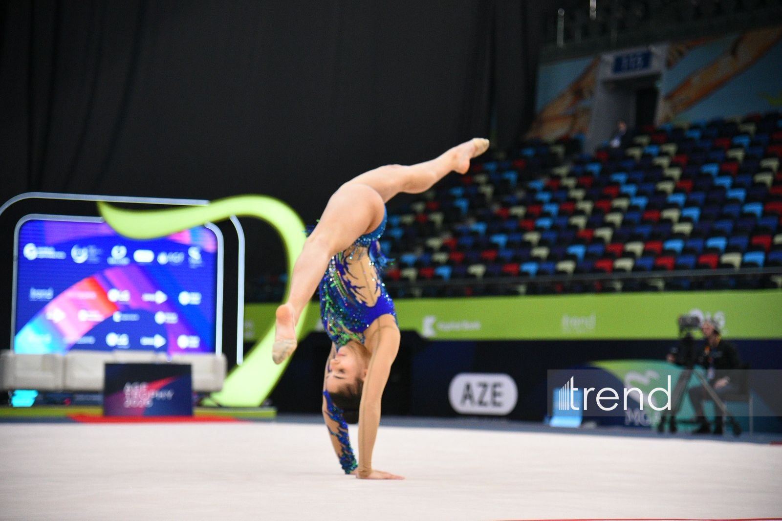 Bədii gimnastika üzrə keçirilən Dünya kubokuna yekun vuruldu (FOTO)