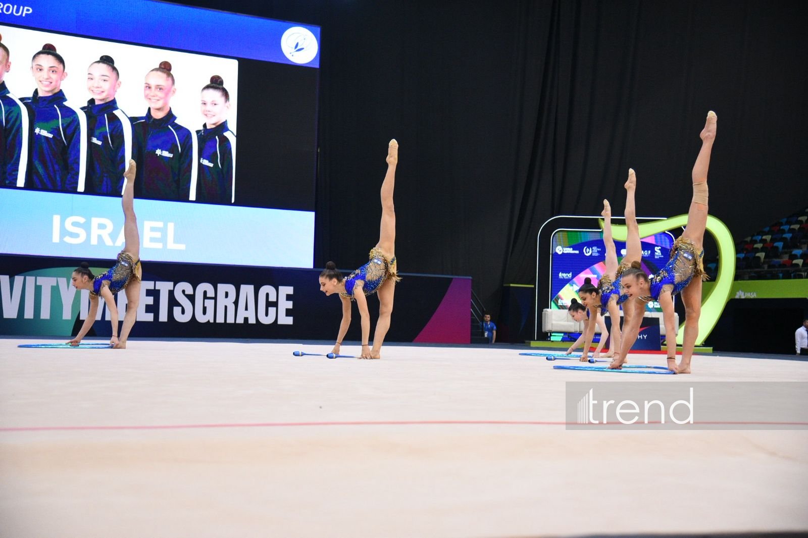 Bədii gimnastika üzrə keçirilən Dünya kubokuna yekun vuruldu (FOTO)