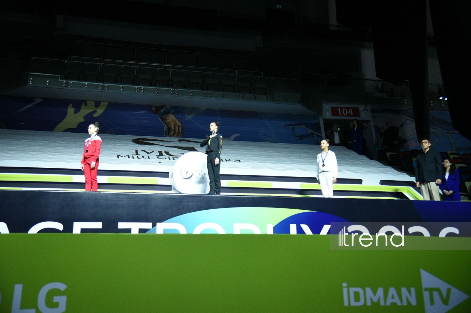 Bədii gimnastika üzrə keçirilən Dünya kubokuna yekun vuruldu (FOTO)