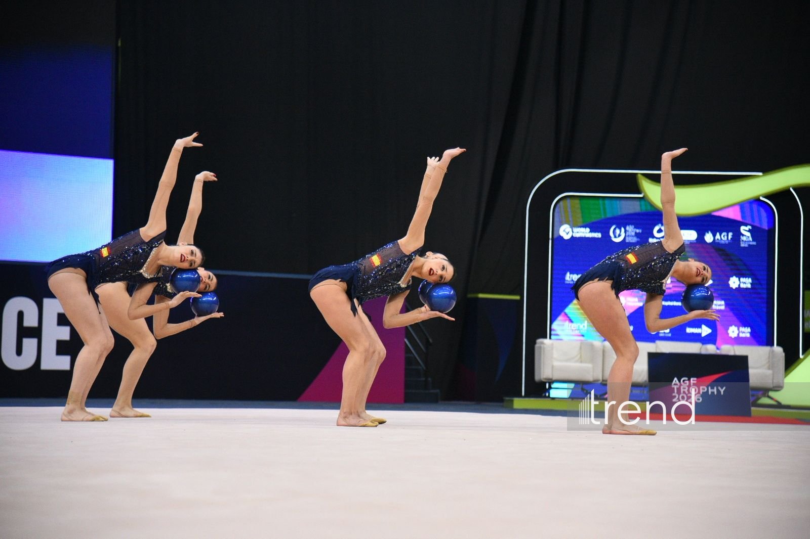 Bədii gimnastika üzrə keçirilən Dünya kubokuna yekun vuruldu (FOTO)