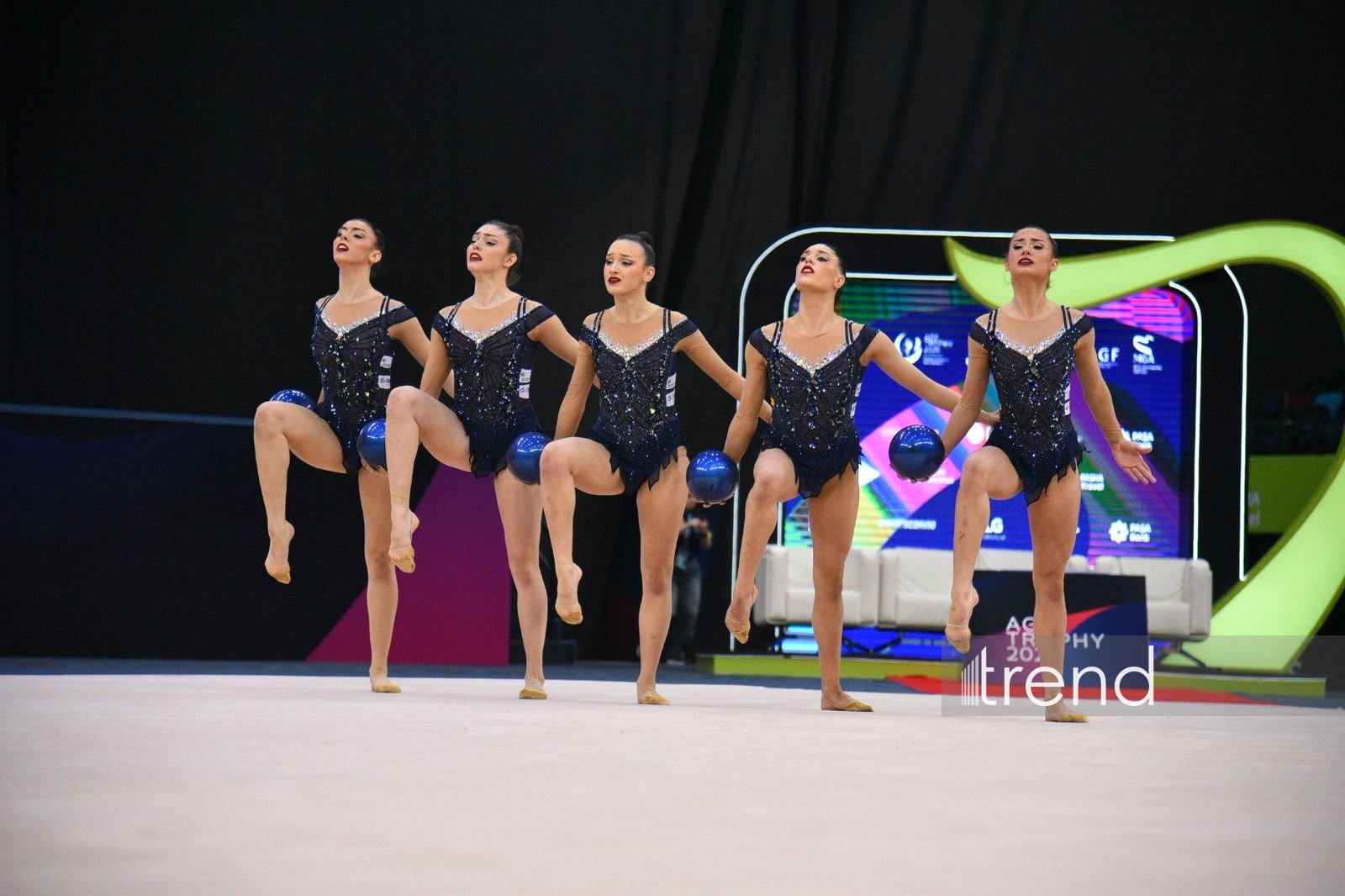 Bədii gimnastika üzrə keçirilən Dünya kubokuna yekun vuruldu (FOTO)