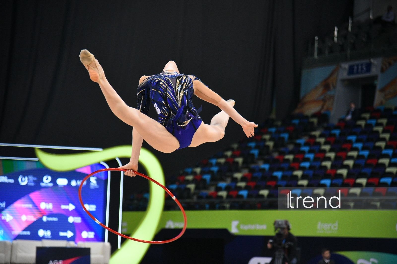 Bədii gimnastika üzrə keçirilən Dünya kubokuna yekun vuruldu (FOTO)