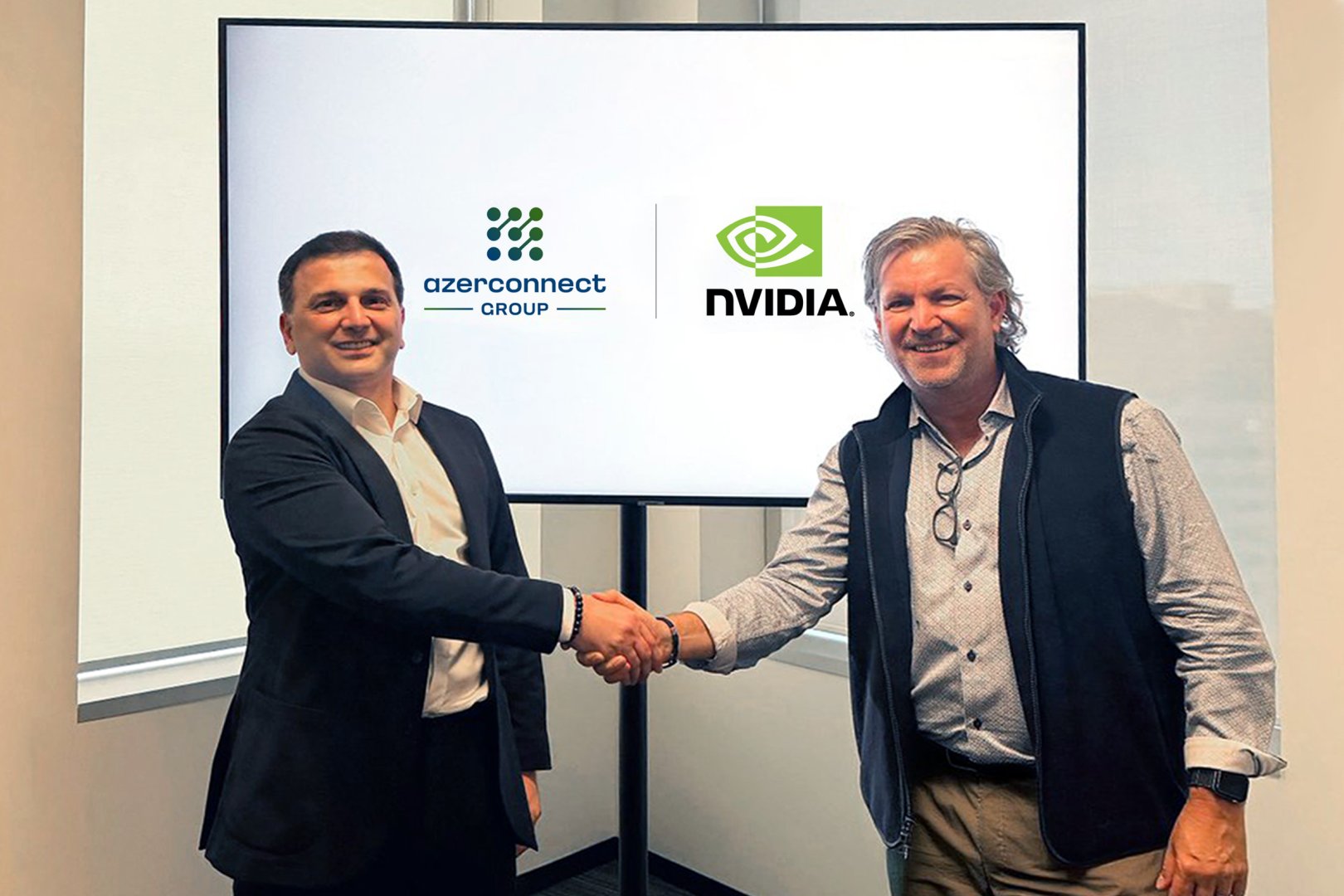 Azerconnect Group və NVIDIA arasında tərəfdaşlıq müqaviləsi imzalanıb (FOTO)