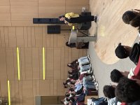 ADA Universitetinin ingilis dili olimpiadası ölkənin müxtəlif bölgələrindən olan məktəbliləri bir araya gətirib (FOTO)