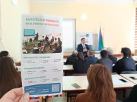 Gələcəyin iqtisadçıları üçün müasir yatırım dərsləri: "InvestAZ" mütəxəssislərindən master-klas (FOTO)