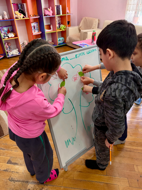 Leyla Əliyevanın təşəbbüsü ilə sosial xidmət müəssisələrinin uşaqları üçün sosial-emosional öyrənmə proqramı həyata keçirilir (FOTO)