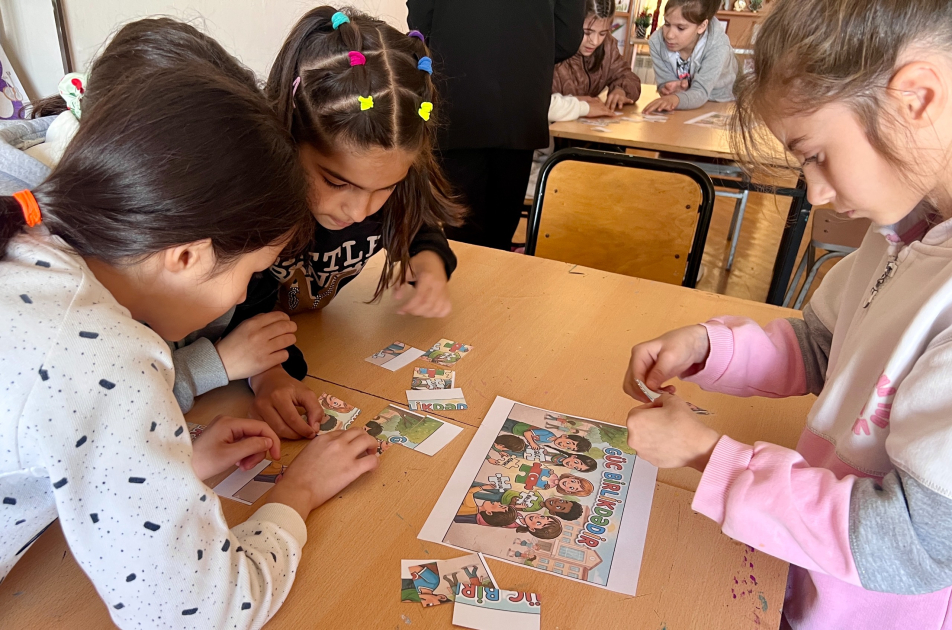 Leyla Əliyevanın təşəbbüsü ilə sosial xidmət müəssisələrinin uşaqları üçün sosial-emosional öyrənmə proqramı həyata keçirilir (FOTO)