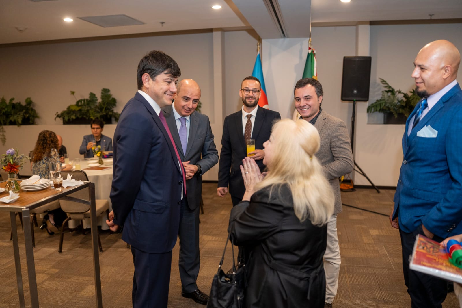 Meksikadakı Azərbaycan icması ilə görüş keçirilib (FOTO)