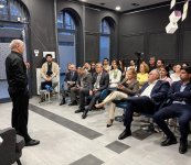 Fəxrəddin Manafov Macarıstan Azərbaycan Evinin qonağı olub (FOTO)