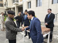 Ağdam şəhərində daha 92 ailəyə mənzillərinin açarları təqdim olunub (FOTO) (YENİLƏNİB)