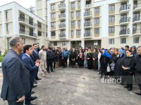 Ağdam şəhərində daha 92 ailəyə mənzillərinin açarları təqdim olunub (FOTO) (YENİLƏNİB)