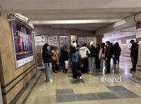 Metro nasazlığına görə xəttə əlavə avtobuslar buraxıldı (FOTO/VİDEO) (YENİLƏNİB)