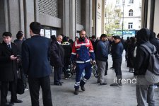 Metro nasazlığına görə xəttə əlavə avtobuslar buraxıldı (FOTO/VİDEO) (YENİLƏNİB)