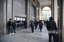 Metro nasazlığına görə xəttə əlavə avtobuslar buraxıldı (FOTO/VİDEO) (YENİLƏNİB)
