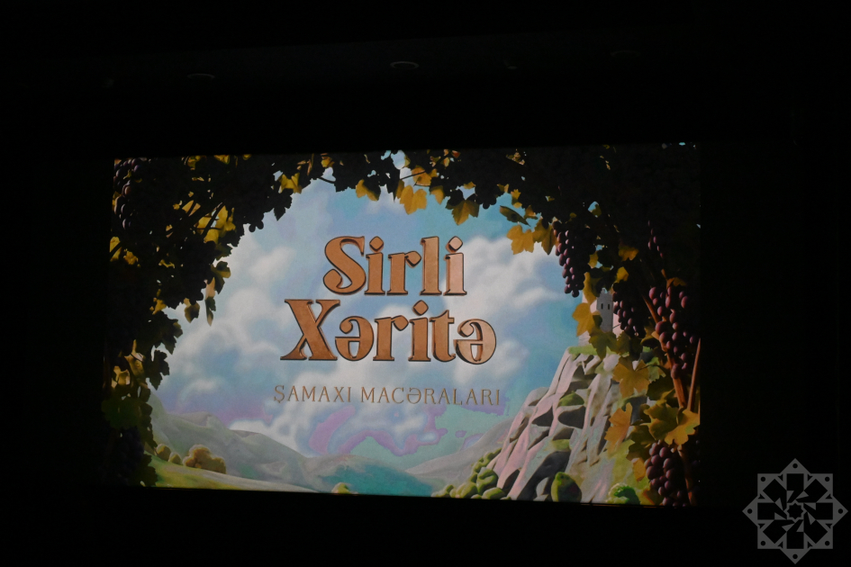 Heydər Əliyev Fondunun dəstəyi ilə hazırlanan “Sirli xəritə. Şamaxı macəraları” animasiya filmi təqdim olunub (FOTO)