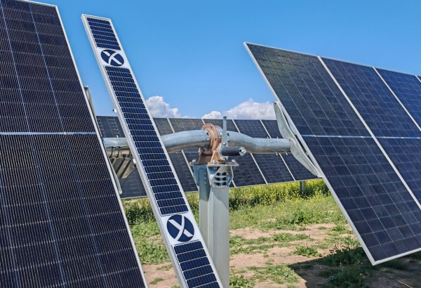 Cəbrayılda Şəfəq layihəsi çərçivəsində ilk günəş paneli quraşdırıldı (FOTO)