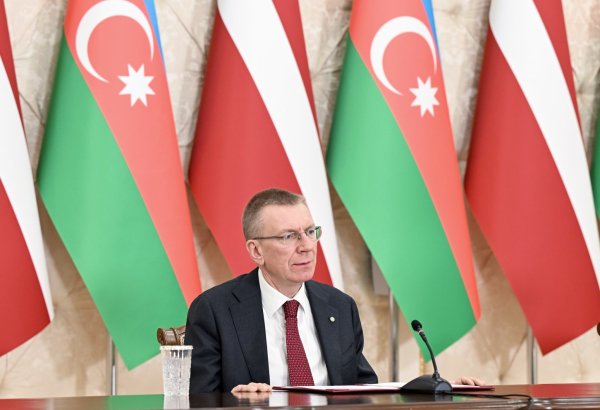 Sülh sazişinin imzalanması təkcə region üçün deyil, bütün dünya üçün əhəmiyyətli hadisə olacaq - Latviya Prezidenti