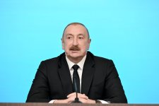 Prezident İlham Əliyev və Latviya Prezidenti Edqars Rinkeviçsin iştirakı ilə Azərbaycan-Latviya biznes forumu keçirilib (FOTO)