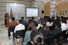 Xaçmazda “Heydər Əliyev və Müasir Memarlıq İrsi” adlı tədbir keçirilib (FOTO)