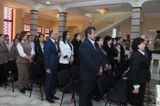 Xaçmazda “Heydər Əliyev və Müasir Memarlıq İrsi” adlı tədbir keçirilib (FOTO)