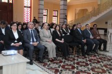 Xaçmazda “Heydər Əliyev və Müasir Memarlıq İrsi” adlı tədbir keçirilib (FOTO)