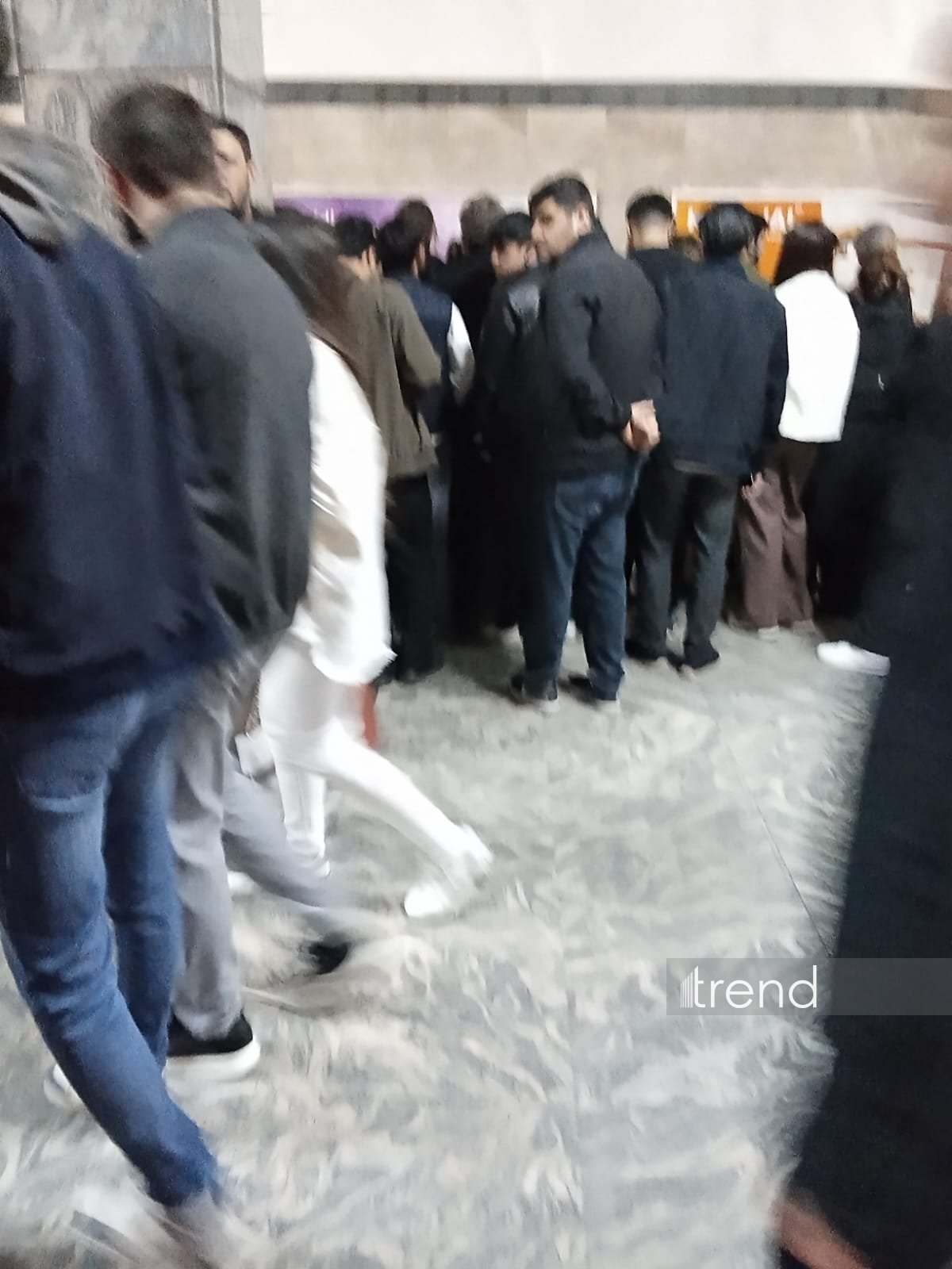Bakı metrosunda sıxlıq yarandı (FOTO)