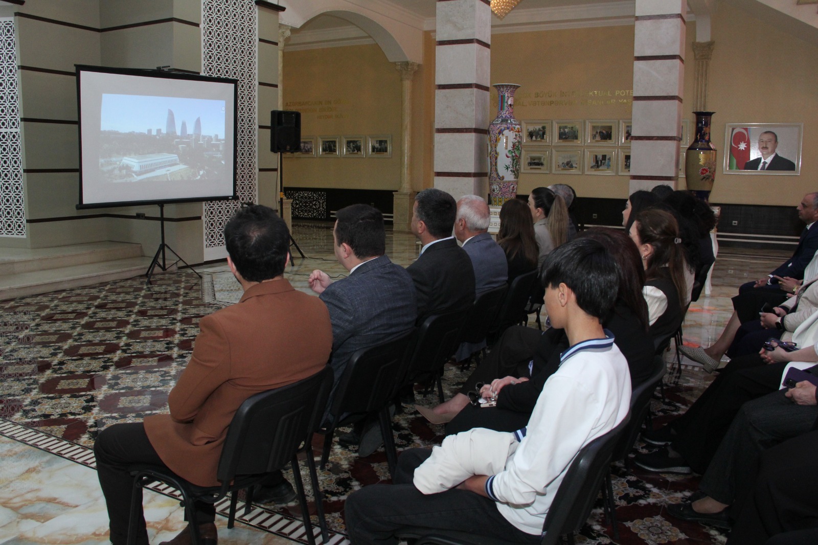 Xaçmazda “Heydər Əliyev və Müasir Memarlıq İrsi” adlı tədbir keçirilib (FOTO)