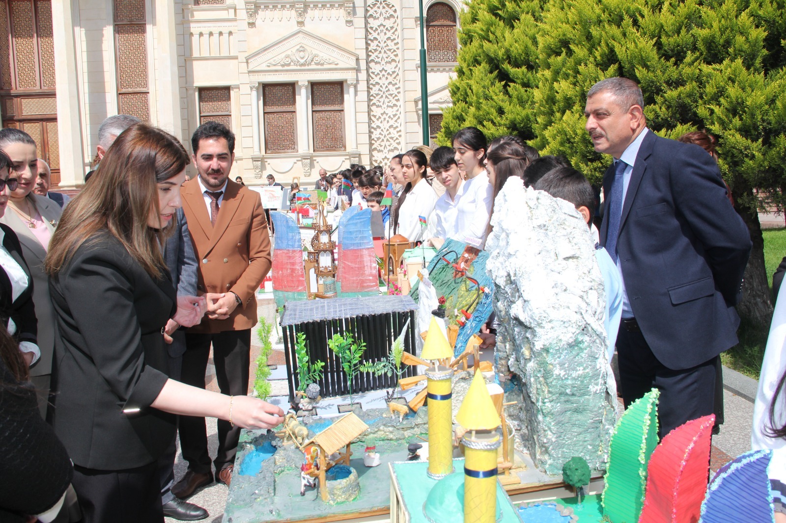 Xaçmazda “Heydər Əliyev və Müasir Memarlıq İrsi” adlı tədbir keçirilib (FOTO)