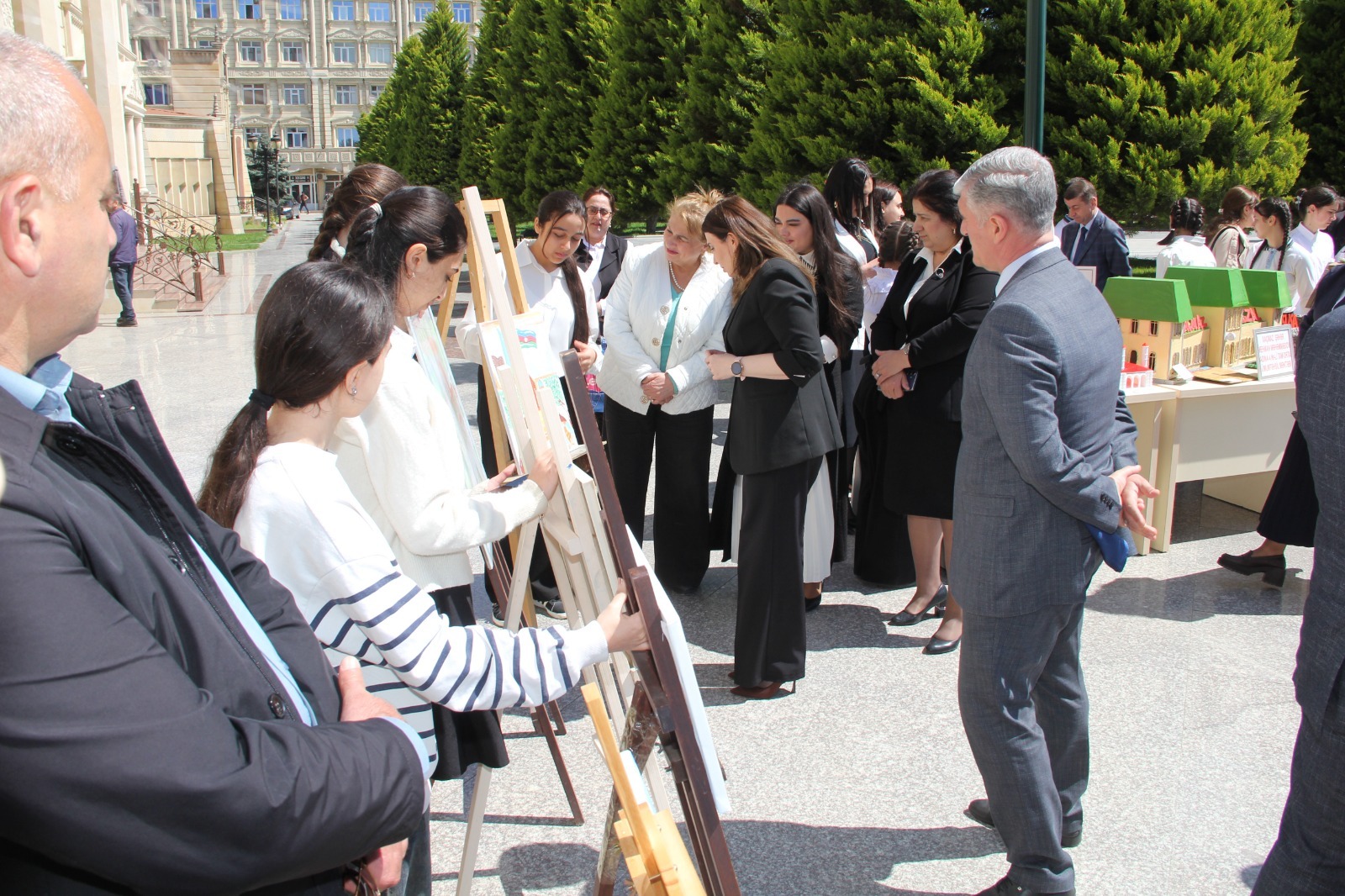 Xaçmazda “Heydər Əliyev və Müasir Memarlıq İrsi” adlı tədbir keçirilib (FOTO)