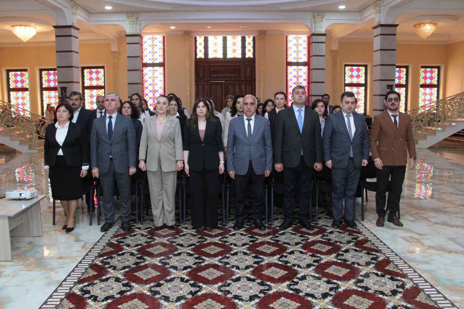 Xaçmazda “Heydər Əliyev və Müasir Memarlıq İrsi” adlı tədbir keçirilib (FOTO)