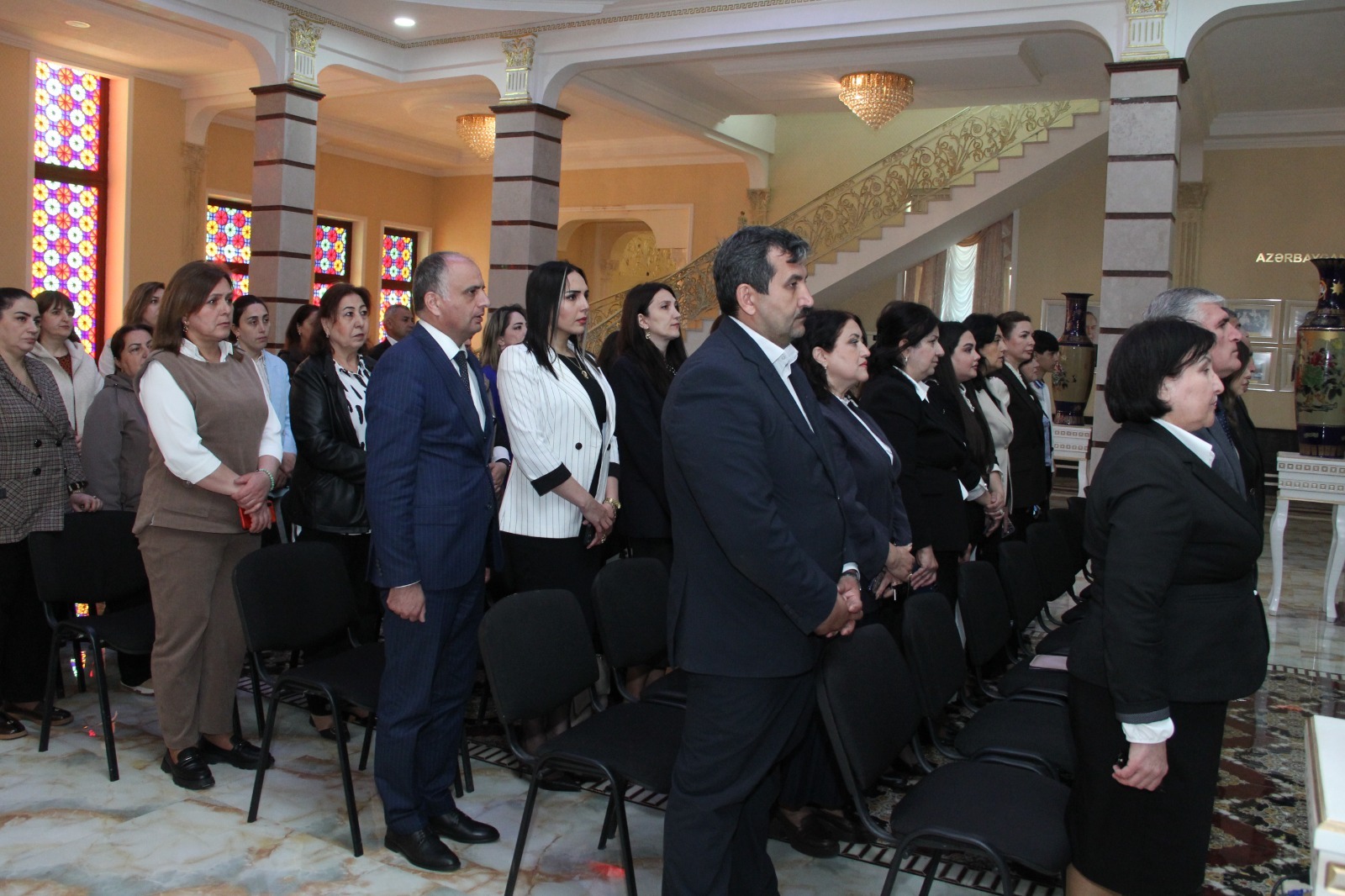 Xaçmazda “Heydər Əliyev və Müasir Memarlıq İrsi” adlı tədbir keçirilib (FOTO)