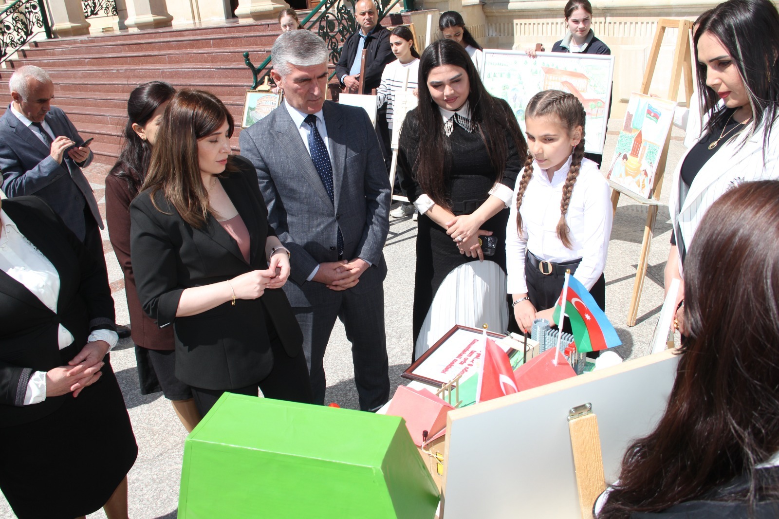 Xaçmazda “Heydər Əliyev və Müasir Memarlıq İrsi” adlı tədbir keçirilib (FOTO)