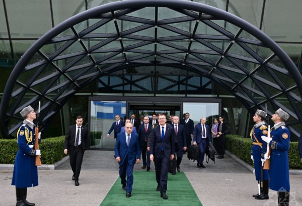 Latviya Prezidentinin Azərbaycana səfəri başa çatıb (FOTO)