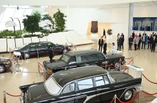 Latviya Prezidenti Edqars Rinkeviçs Heydər Əliyev Mərkəzində olub (FOTO)