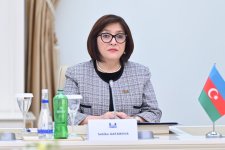 Sahibə Qafarova çinli nazirlə görüşdü (FOTO)