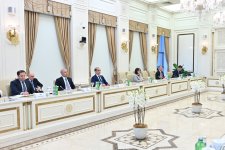 Sahibə Qafarova çinli nazirlə görüşdü (FOTO)