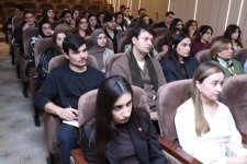 AzMİU-da Dünya Bankı tərəfindən maliyyələşdirilən layihə çərçivəsində görüş keçirilib (FOTO)