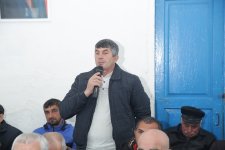 Xaçmazın Xanoba kəndində sakinlərin müraciətləri ilə bağlı konkret tapşırıqlar verilib (FOTO)