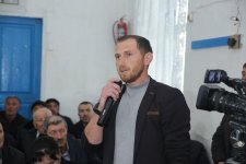 Xaçmazın Xanoba kəndində sakinlərin müraciətləri ilə bağlı konkret tapşırıqlar verilib (FOTO)