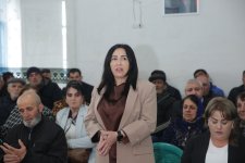 Xaçmazın Xanoba kəndində sakinlərin müraciətləri ilə bağlı konkret tapşırıqlar verilib (FOTO)