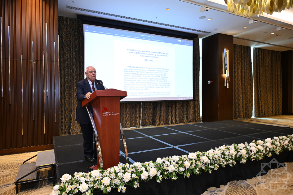 Ağsaqqallar Şurasının IX Qurultayı keçirilib - Eldar Quliyev yenidən sədr seçilib (FOTO) (YENİLƏNİB)